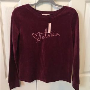 Victoria’s Secret Velvet Top